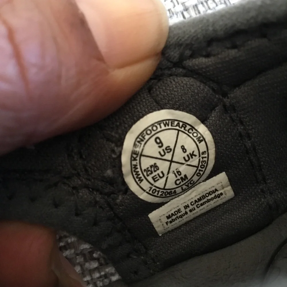 Keen quick durable outsole